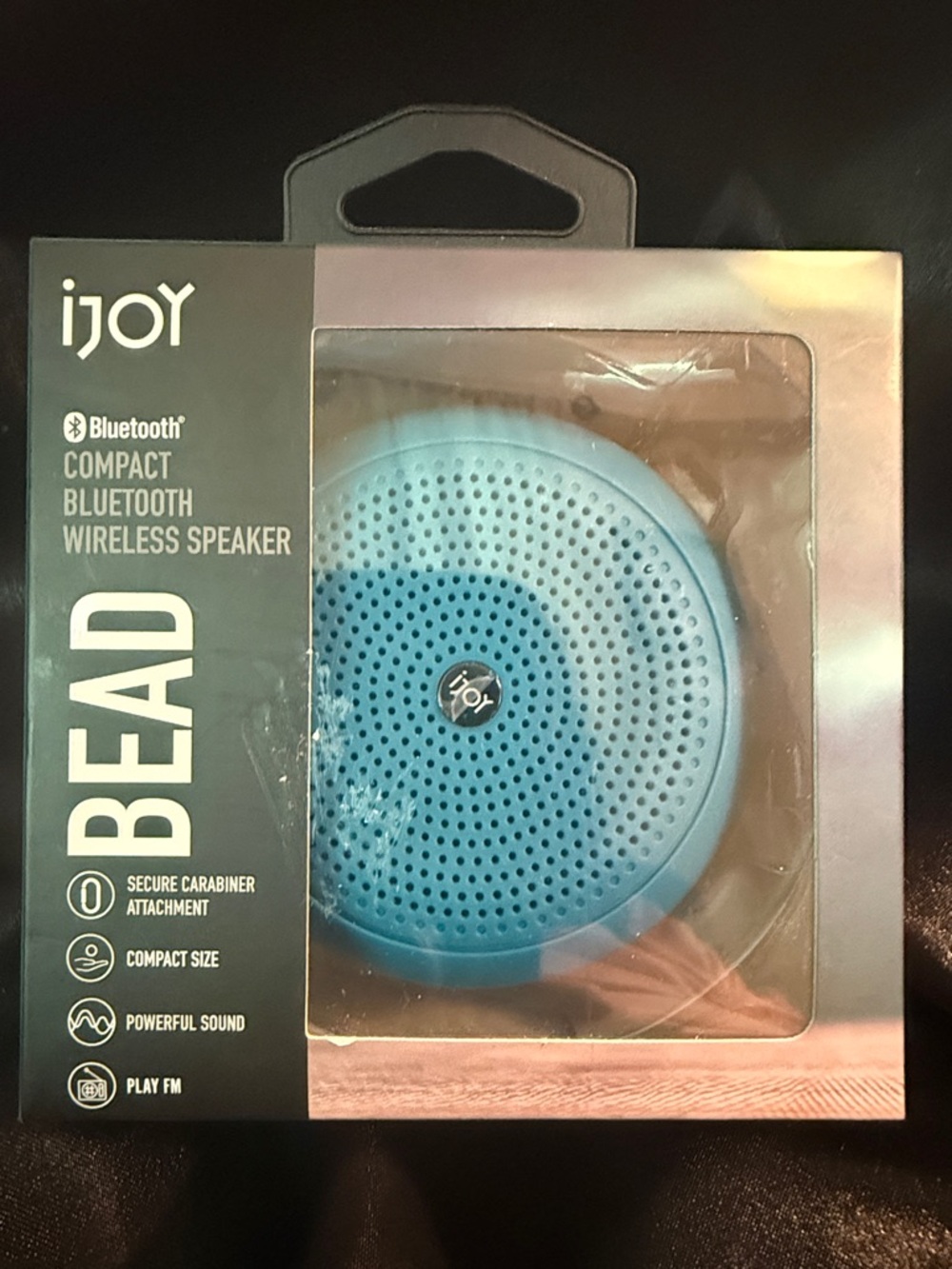 iJoy Bead Compact Bluetooth Wireless Speaker - Blue